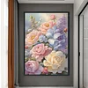 Watercolor Flowers-11CT Stamped Cross Stitch 40*60cm/15.75*23.62in (Big Size)