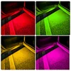 2Pcs Car Door Warning Light LED Colorful Emergency Signal Light Welcome Light