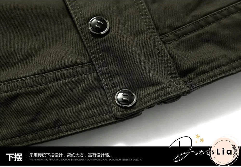 Cotton Military Jacket Men coat Soldier MA1 Style Army Jackets Male Brand Mens Bomber Jackets Plus Size M-6XL