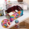 5D DIY Diamond Painting Decorative Storage Box Wood Storage Clutch (Butterfly)