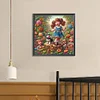 Diamond Painting-DIY Full Round Drill Girl(40x40cm)