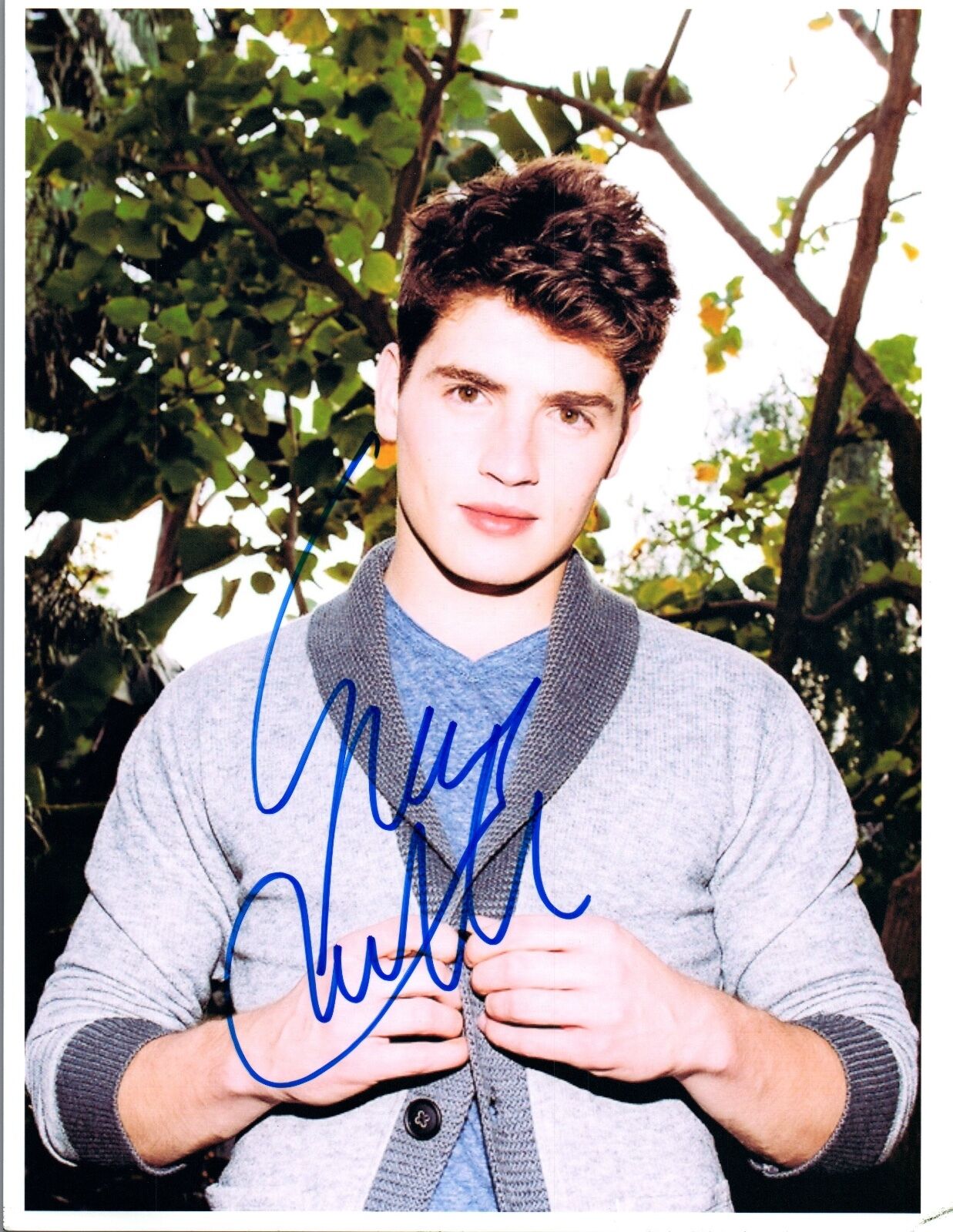 Gregg Sulkin Signed Autographed 8x10 Photo Poster painting Faking It Pretty Little Liars COA VD