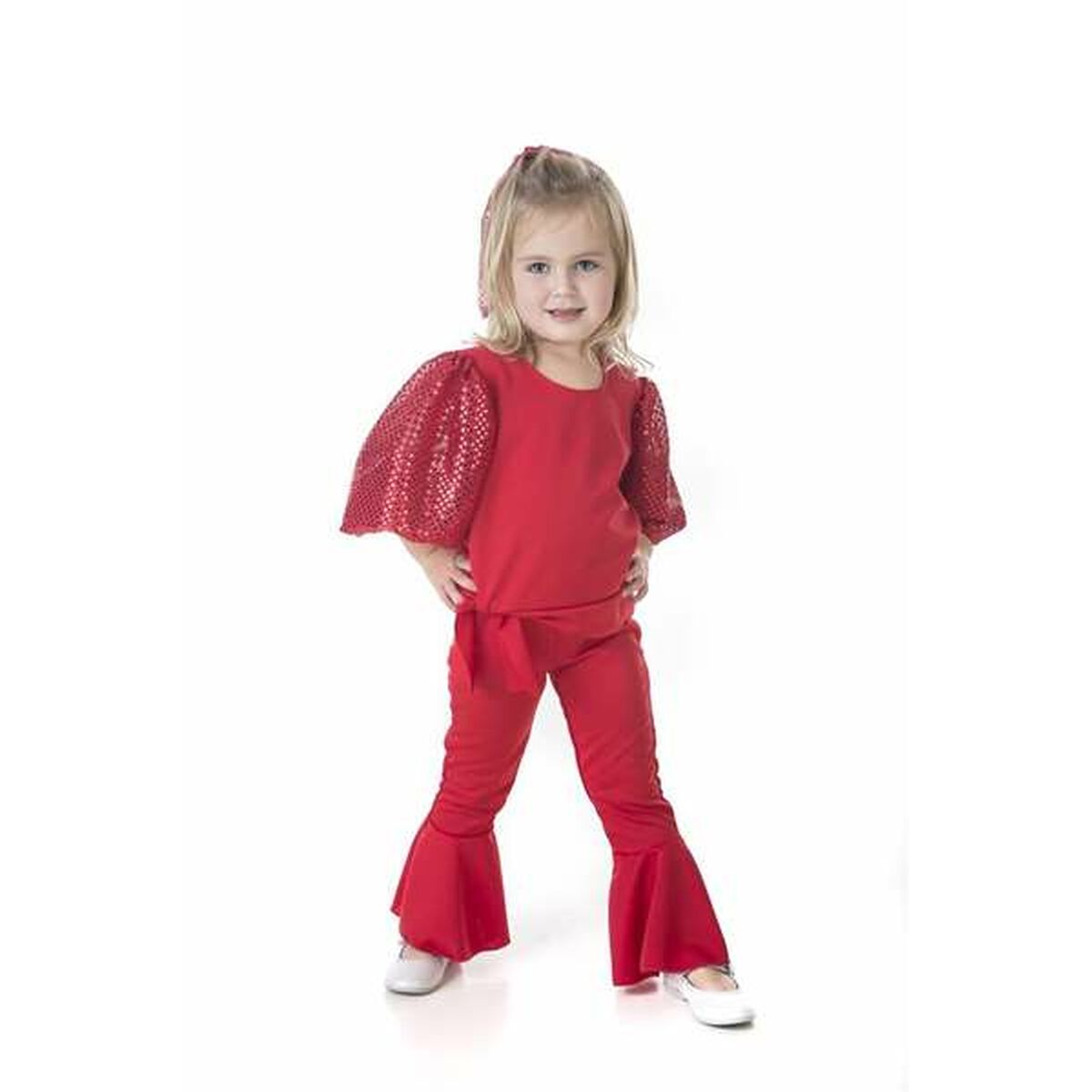 Costume for Children Carr&aacute; Red M 3-5 years (2 Pieces)