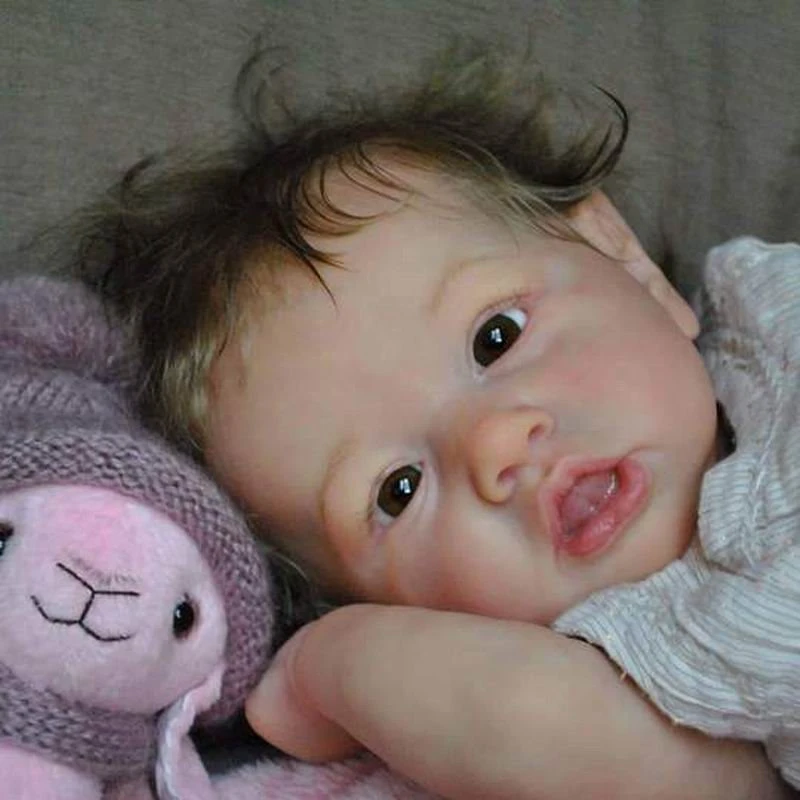 My Reborn Silicone Baby Doll 20'' Bella Realistic Silicone Toddler Baby Girl Dolls Gift For Sale 2023 -Creativegiftss® - [product_tag] Creativegiftss®