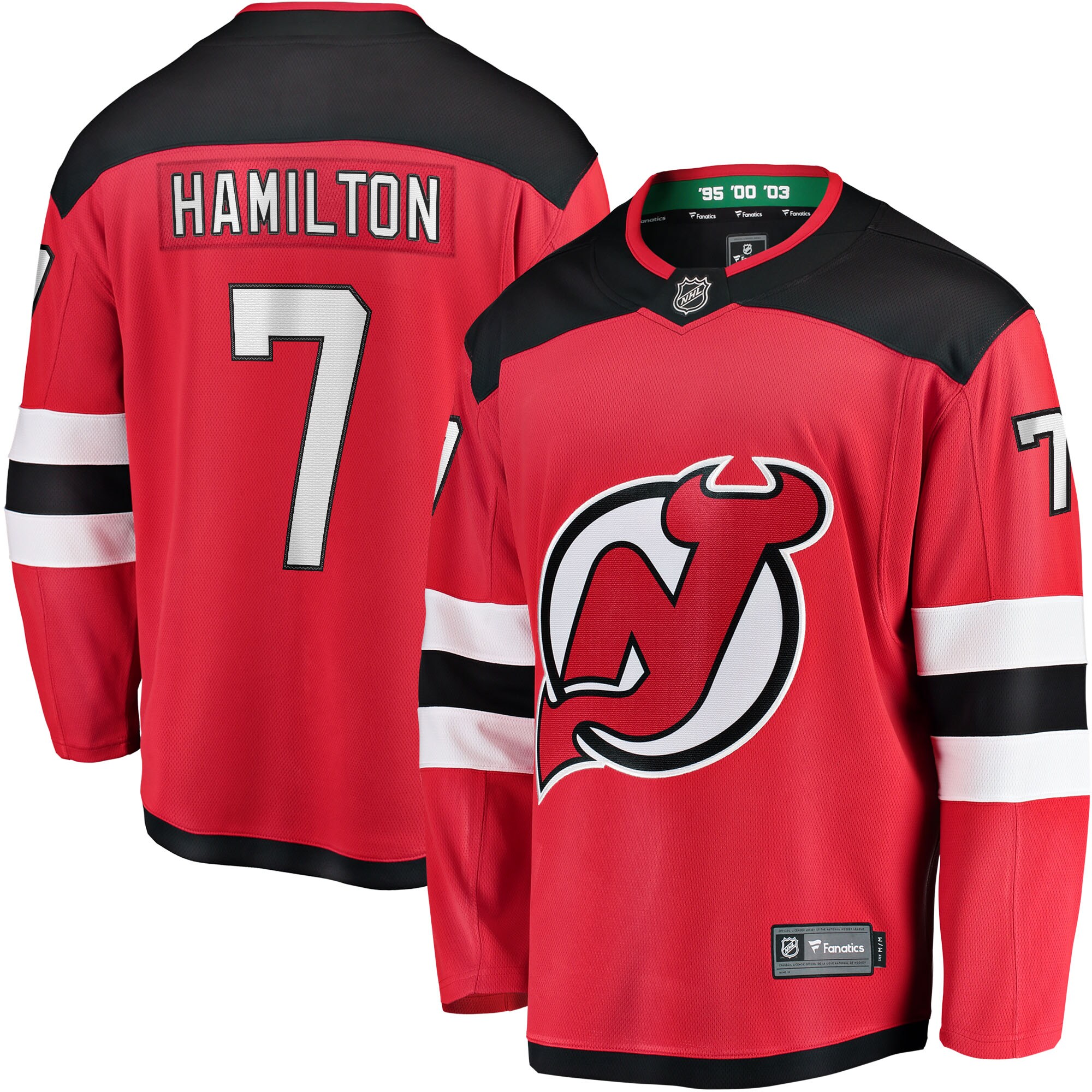 Dougie Hamilton New Jersey Devils Fanatics Breakaway   Jersey – Red mysite