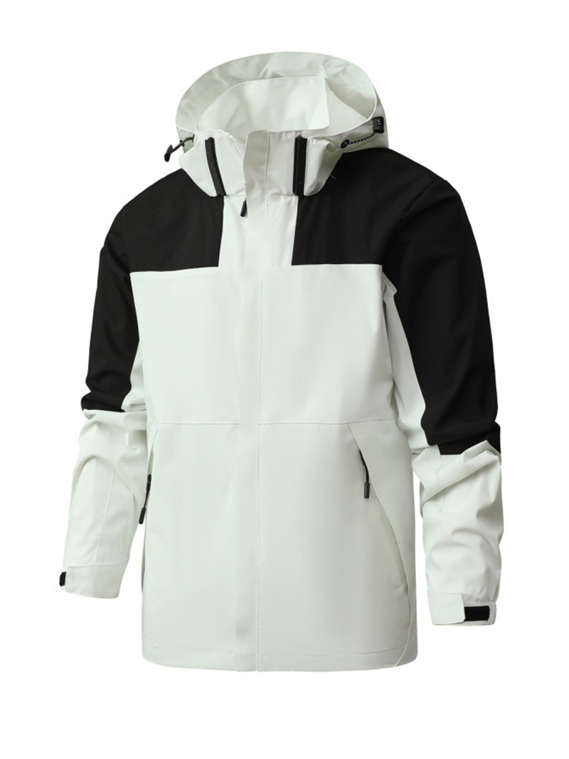 Men's Loose Colorblock Breathable Jacket