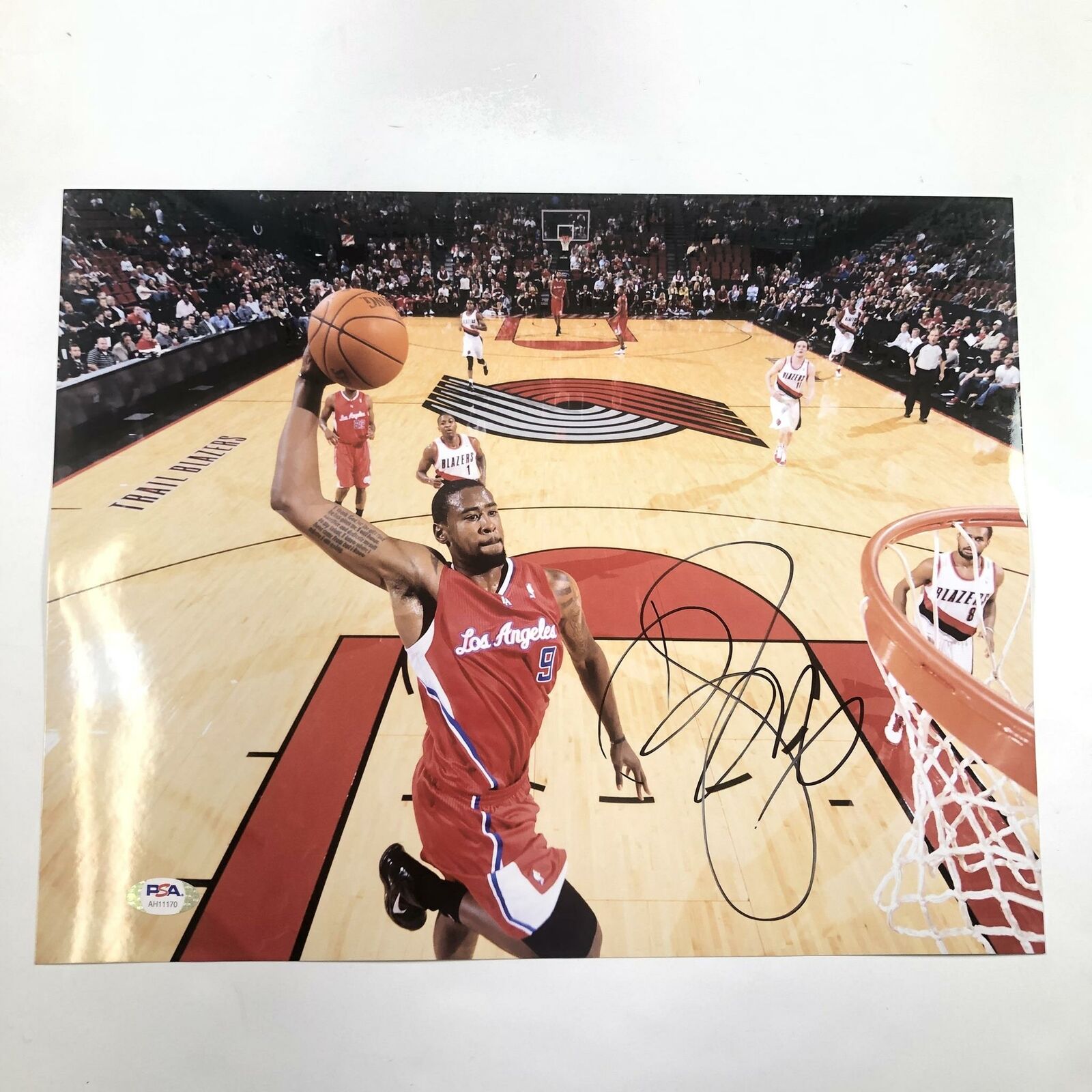 DeAndre Jordan signed 11x14 Photo Poster painting PSA/DNA Los Angeles Clippers Nets Autographed