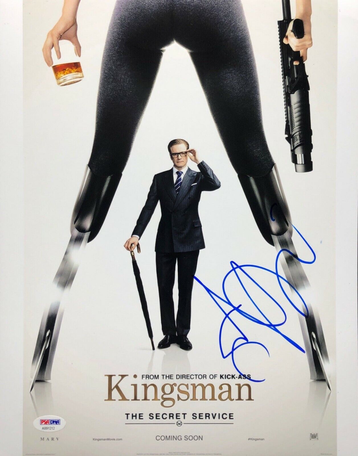 Sofia Boutella Signed 'Kingsman' 11x14 Photo Poster painting *Gazelle PSA AB91212