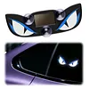 Car Demon Eye Solar Window LED Light Breathing Glow Wireless