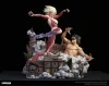 Female Titan battles the Attack Titan - Attack On Titan Resin Statue - CHIKARA Studios