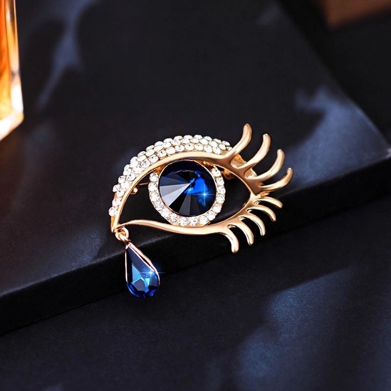 Vintage Style Pin Devil’s Eye Alloy Women’s Brooches