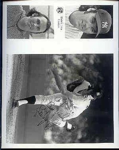 Sparky Lyle Autograph Vintage 8x10 Photo Poster painting Jsa Psadna Authentic