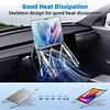 Car Steering Wheel Laptop Stand Car Office Aluminum Alloy Foldable Workbench
