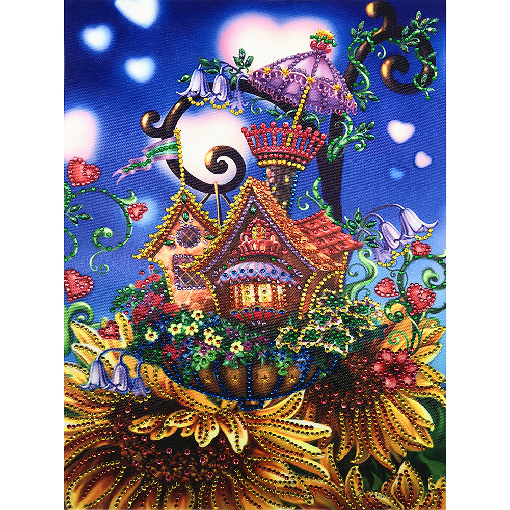 

House - Special Shaped Diamond Painting - 40*50CM, 501 Original