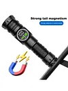 20W LED+COB High Power Flashlight Waterproof Zoomable Outdoor Bright Flashlight