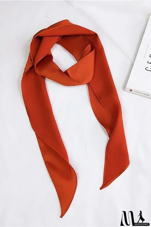 MidiSono - Solid Ribbon Scarf