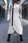 Women's Hooded Long-sleeved Casual Fashion Dress