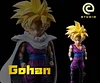 Super Saiyan 1 & Super Saiyan 2 Son Gohan - Dragon Ball Statue - C-Studios 