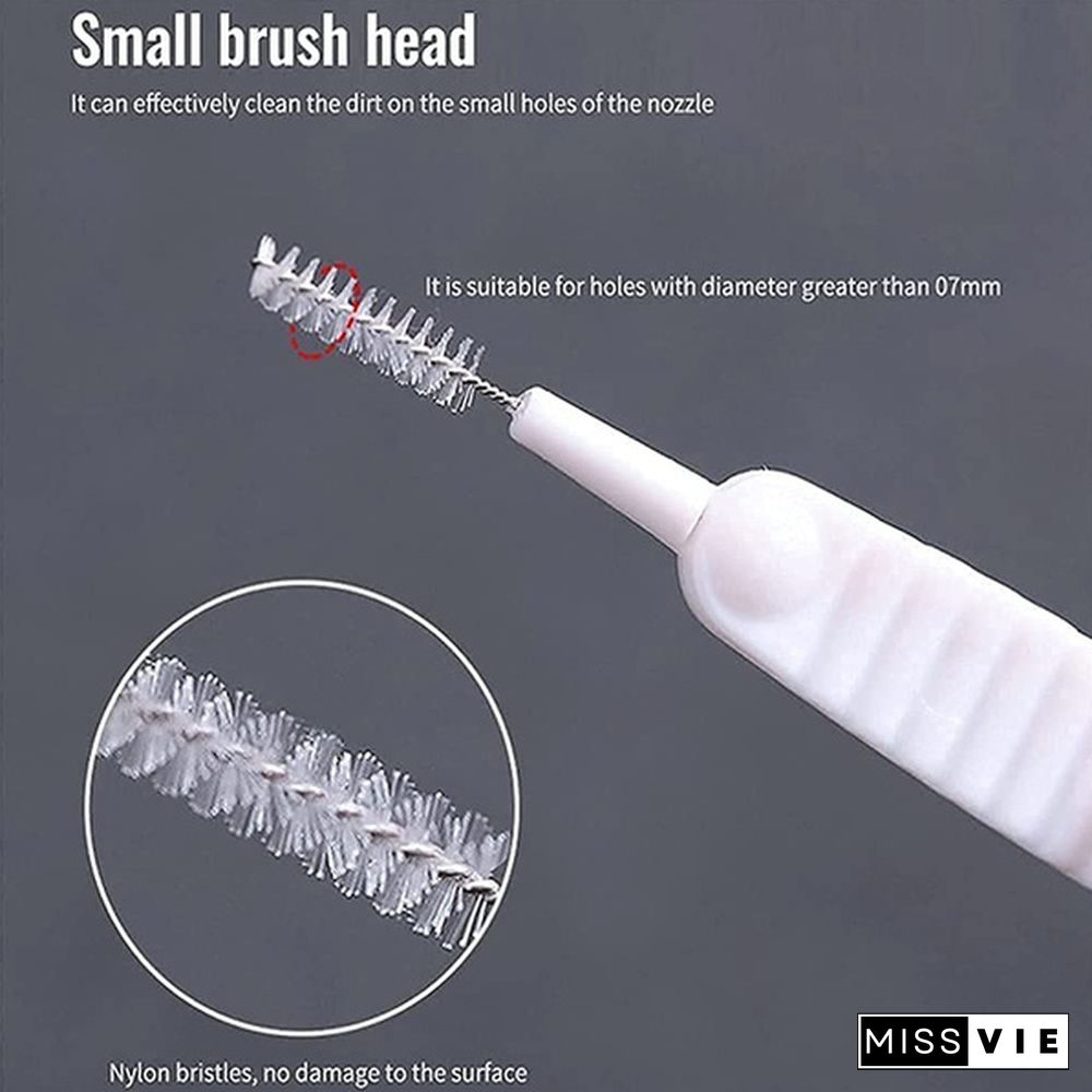 Shower Nozzle Cleaning Brush - Anti-Clogging Pore Gap Cleaning Brush 10 PCS Multifunctional Mini Crevice Small Hole Brush