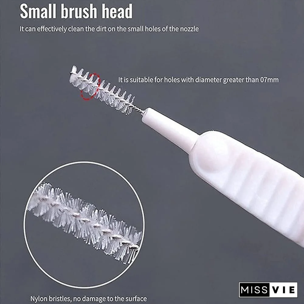Shower Nozzle Cleaning Brush - Anti-Clogging Pore Gap Cleaning Brush 10 PCS Multifunctional Mini Crevice Small Hole Brush