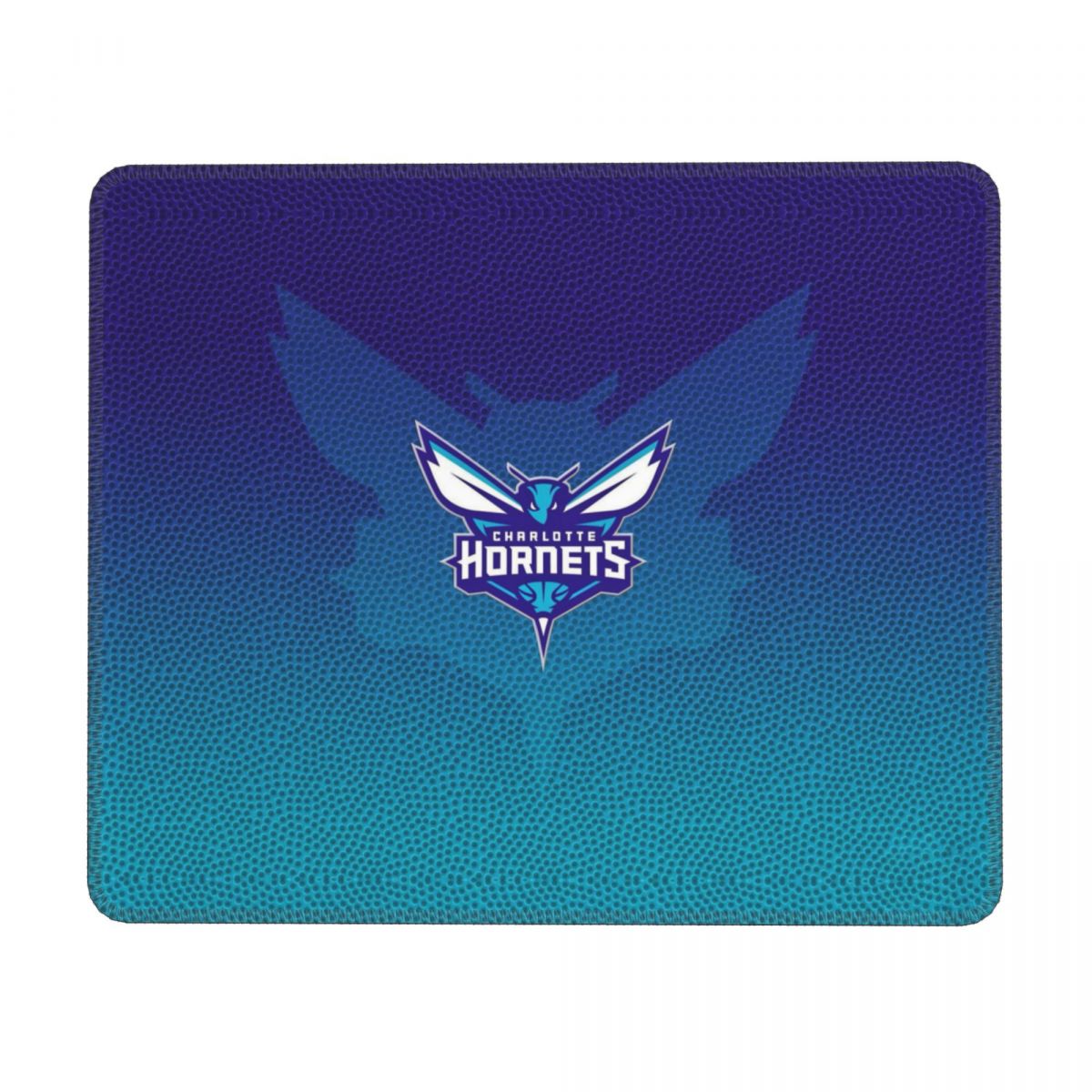 Charlotte Hornets Gradient Teal Square Gaming Mouse Pad with Stitched Edge