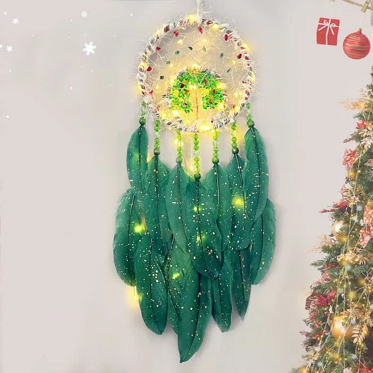 Peridot Christmas Decoration Dream Catcher