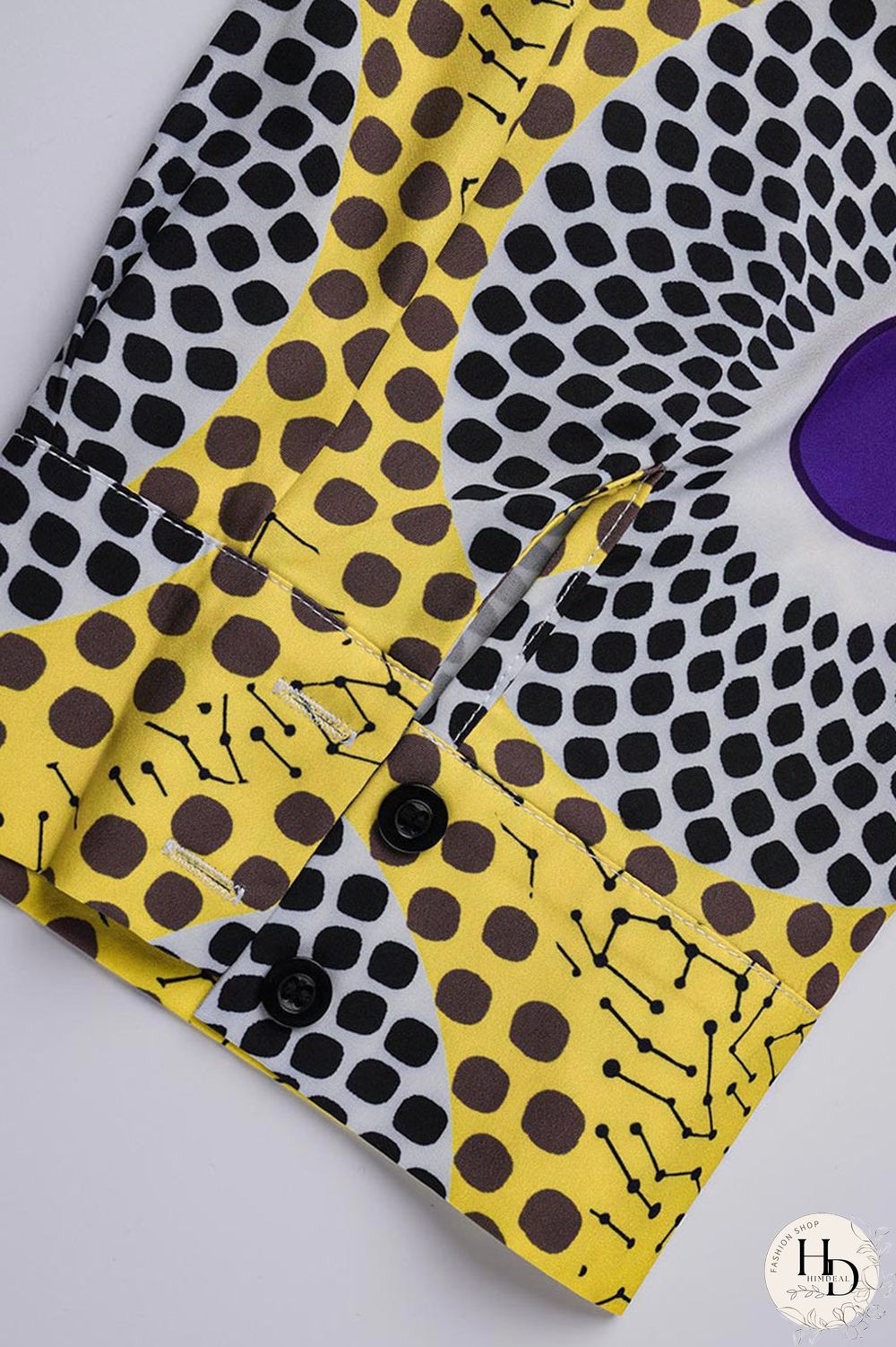 Rose Red Casual Print Split Joint V Neck A Line Plus Size Dresses