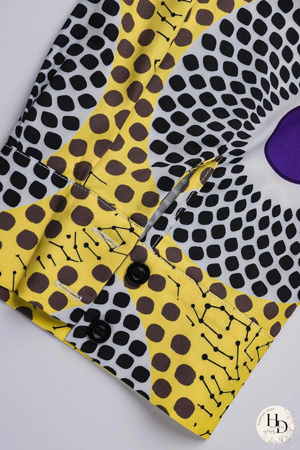 Rose Red Casual Print Split Joint V Neck A Line Plus Size Dresses