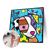 uk.everydayedeals (Limited Stock)Paint By Number - Oil Painting -  Cartoon Dog (40*40Cm)