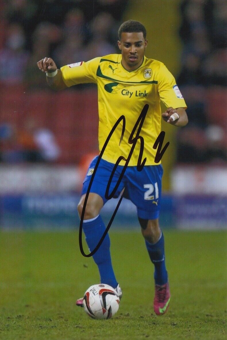 COVENTRY CITY HAND SIGNED CYRUS CHRISTIE 6X4 Photo Poster painting 1.