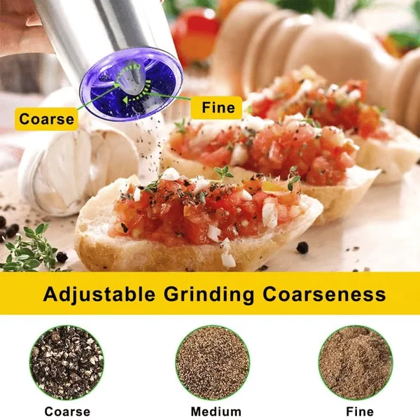 Electric gravity induction grinder🧂 Elevate Your Cooking Game