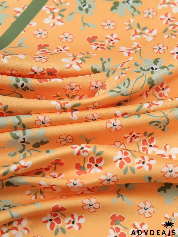 Floral Print Bandana