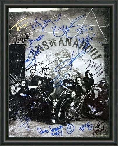 Sons Of Anarchy - Cast - PIC 2 - A4 SIGNED AUTOGRAPHED Photo Poster painting POSTER  POST