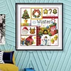 Winter - 14CT Counted Cross Stitch - 27*27cm
