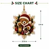 6pcs DIY Pearl Diamond Painting Christmas Tree Hanging Ornaments