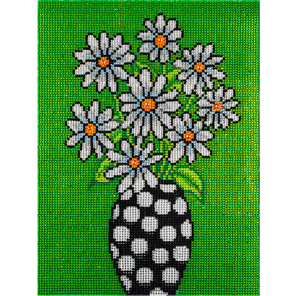 

Daisy - Crystal Special Shaped Diamond Painting - 30*40CM, 501 Original