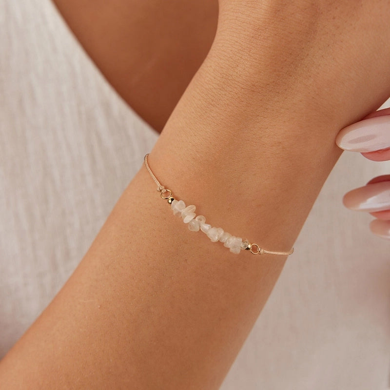 925 Sterling Silver Drawstring Bracelets Minimalist Classic Style