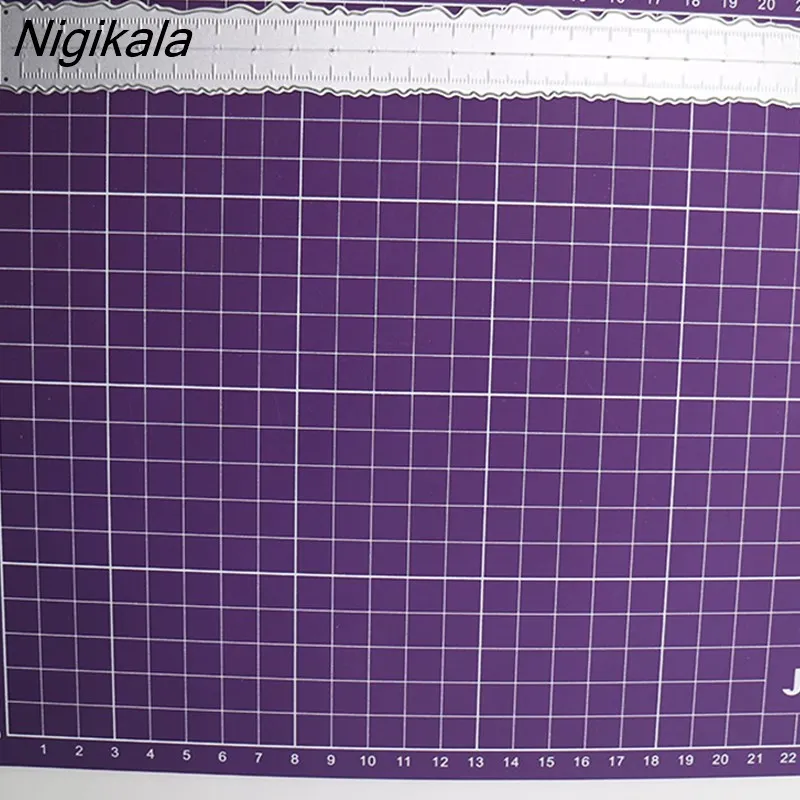 Nigikala Ruler Cutting Dies Frame Metal DIY Scrapbook Embossing Craft ...