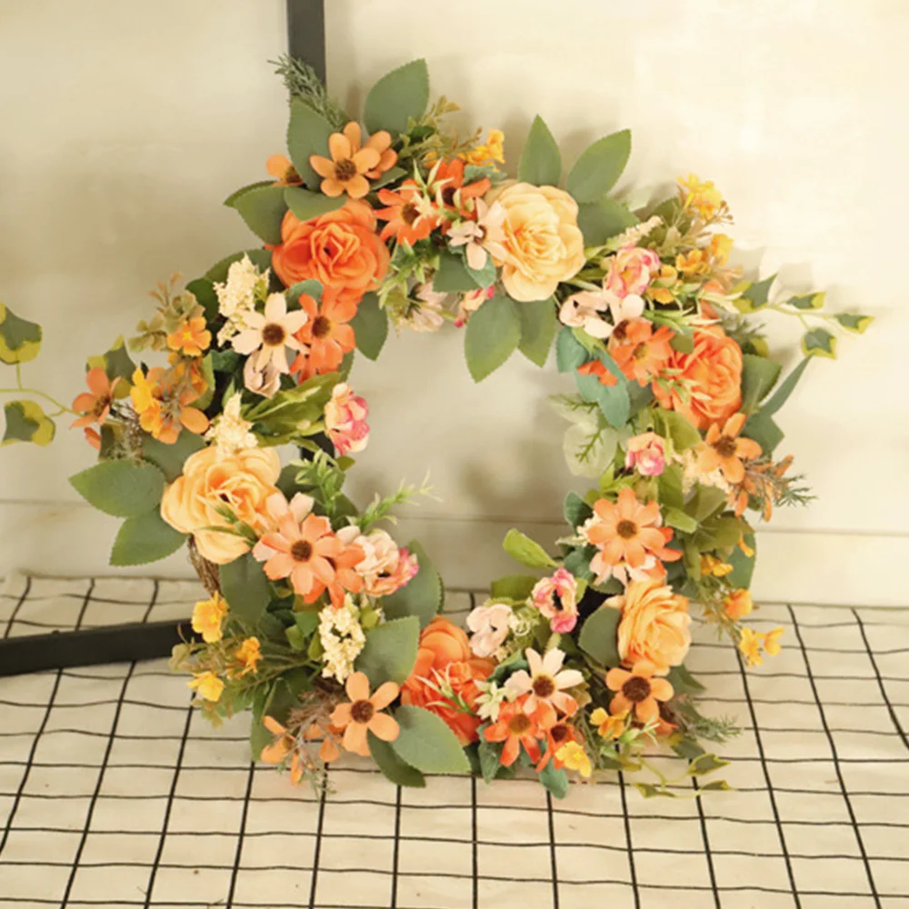 Simulation small wild chrysanthemum and peony flower festival props decoration