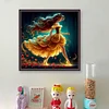 Princess Belle - 11CT Stamped Cross Stitch - 40*40cm - Disney