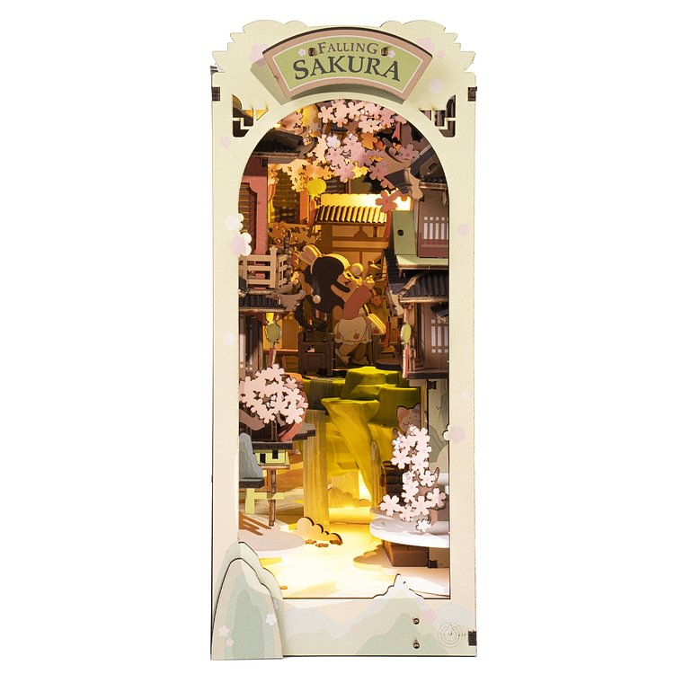 Rolife Book Nook | Falling Sakura TGB05