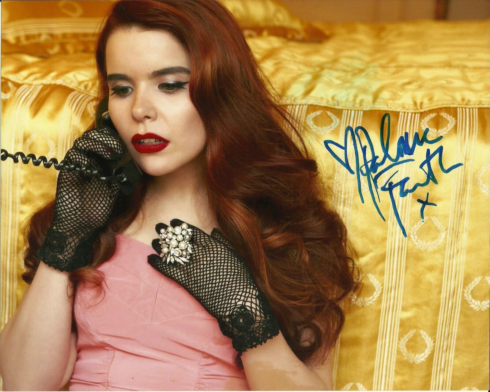 PALOMA FAITH SIGNED SEXY Photo Poster painting UACC REG 242 (2)