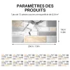 12/24 pi&egrave;ces Autocollant de carrelage mural auto-adh&eacute;sif 3D