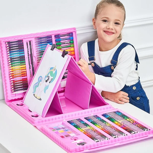 Deluxe 6-In-1 Art Creativity Set