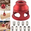 Right Angle Drill Hole Guide with 2-10 MM Drill Sleeve for Woodworking DIY Tools