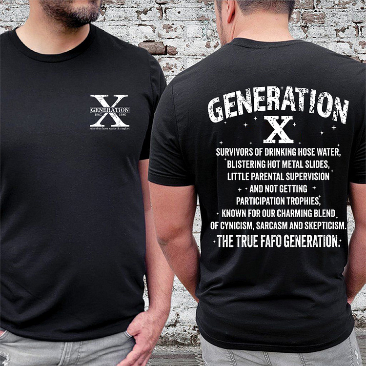 Custom Generation X FAFO T-shirt/Sweatshirt