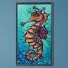 Diamond Painting -DIY Round Drill Hippocampus(60*30 CM)
