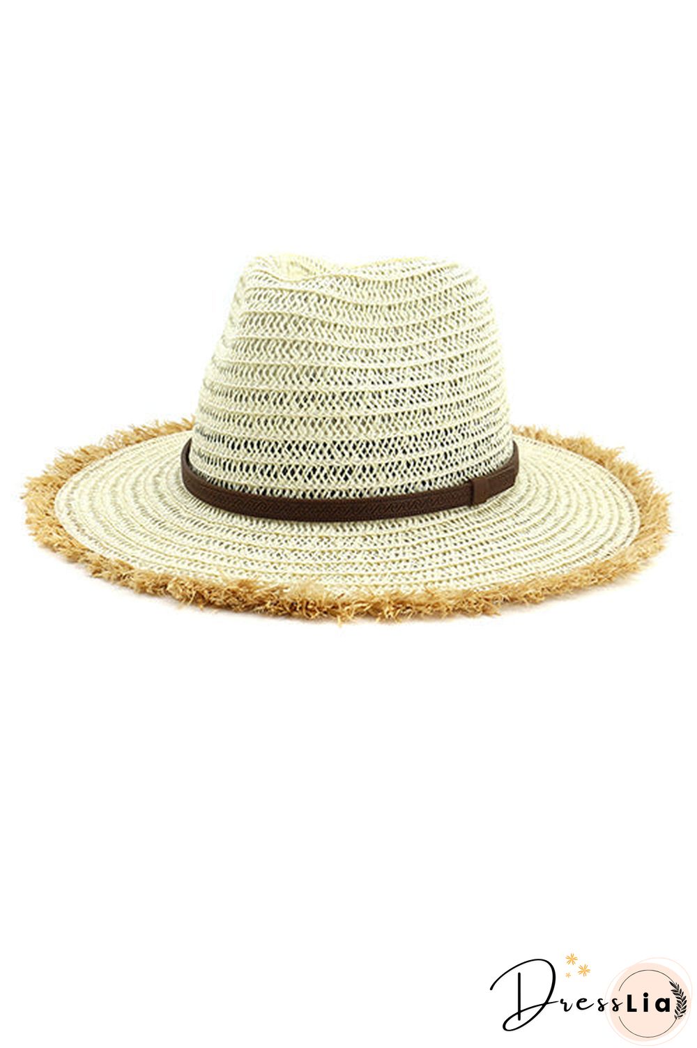 Straw Frayed Hat
