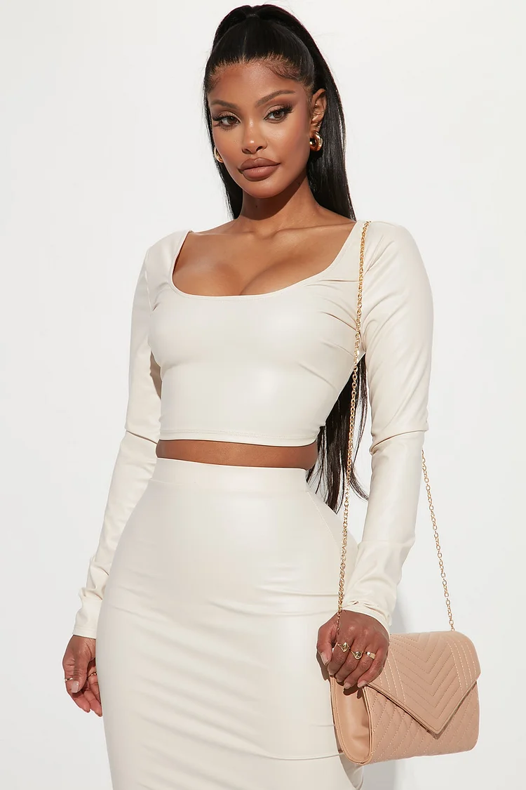 Long Time Coming Handbag - Nude