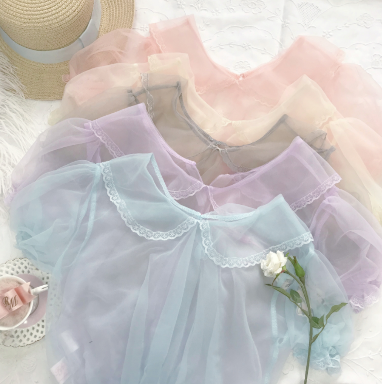 Lolita Lace Mesh Shirt BE1100